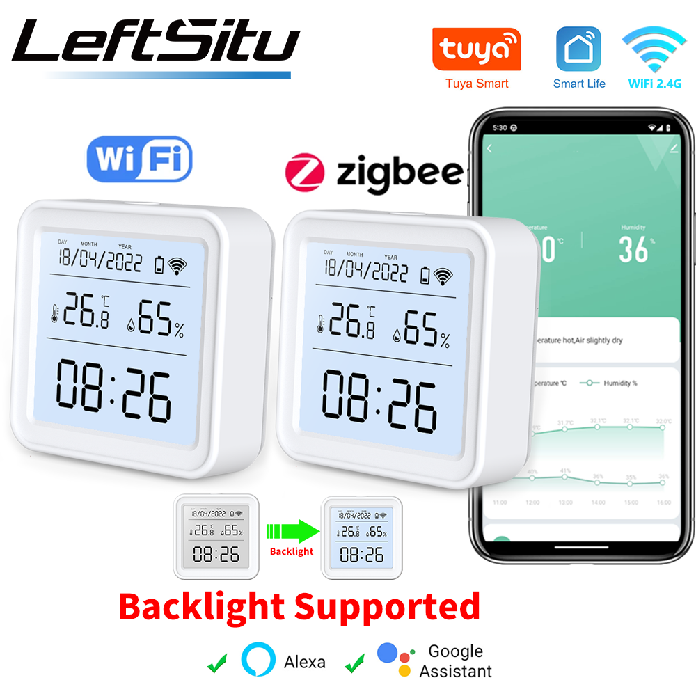 Tuya Zigbee WiFi 온도 습도 센서 습도계  - Digital Hygrometer Probe 리뷰 및 가격