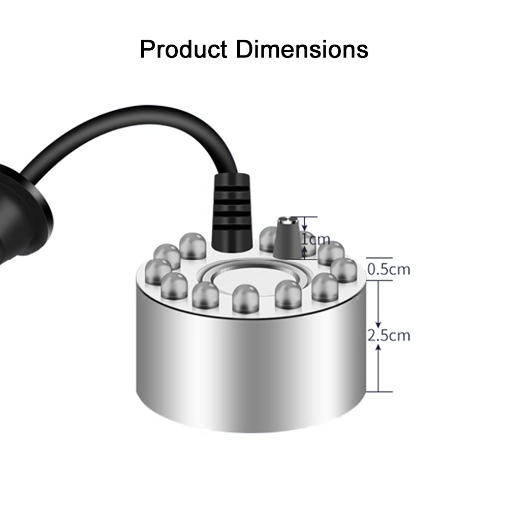 110V 220V 초음파 안개 제조기 안개 물고기 탱크 - Terrarium Fogger Ultrasonic 리뷰 및 가격