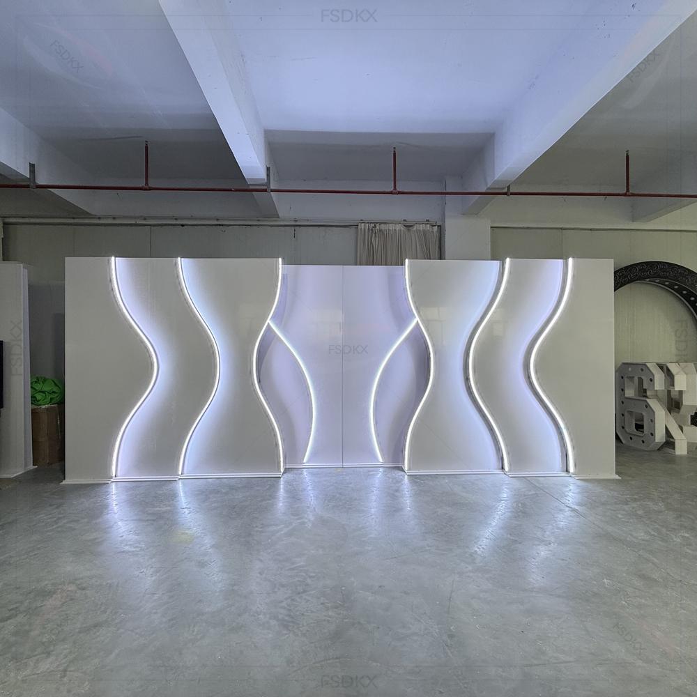 FSDKX 신형 이벤트 무대용 PVC 배경, 3D 흰색 - Pvc Panel Background 리뷰 및 가격