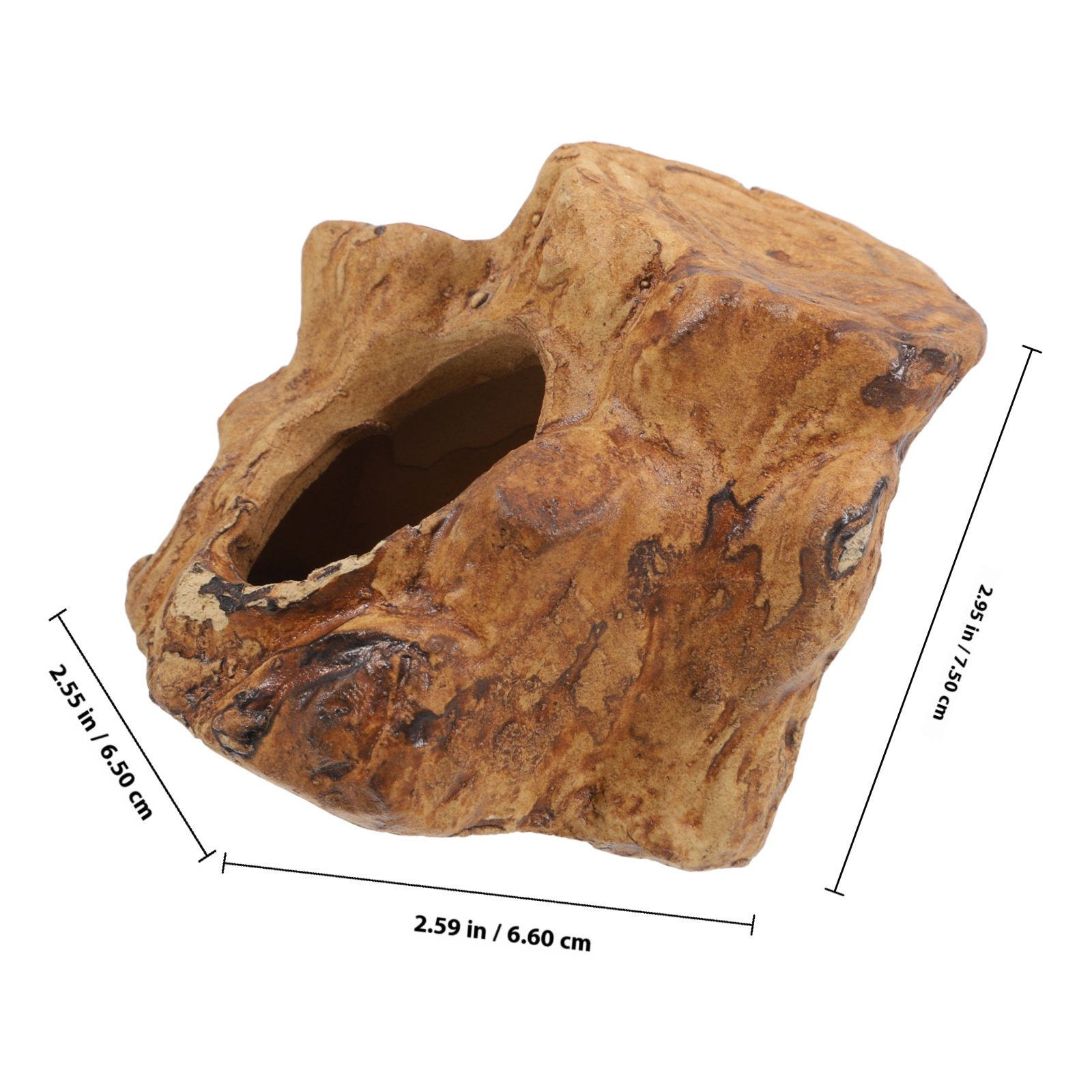 자연스러운 디자인의 세라믹 어항 동굴 수족관 장식품 새 - Hide Cave Ceramic 리뷰 및 가격